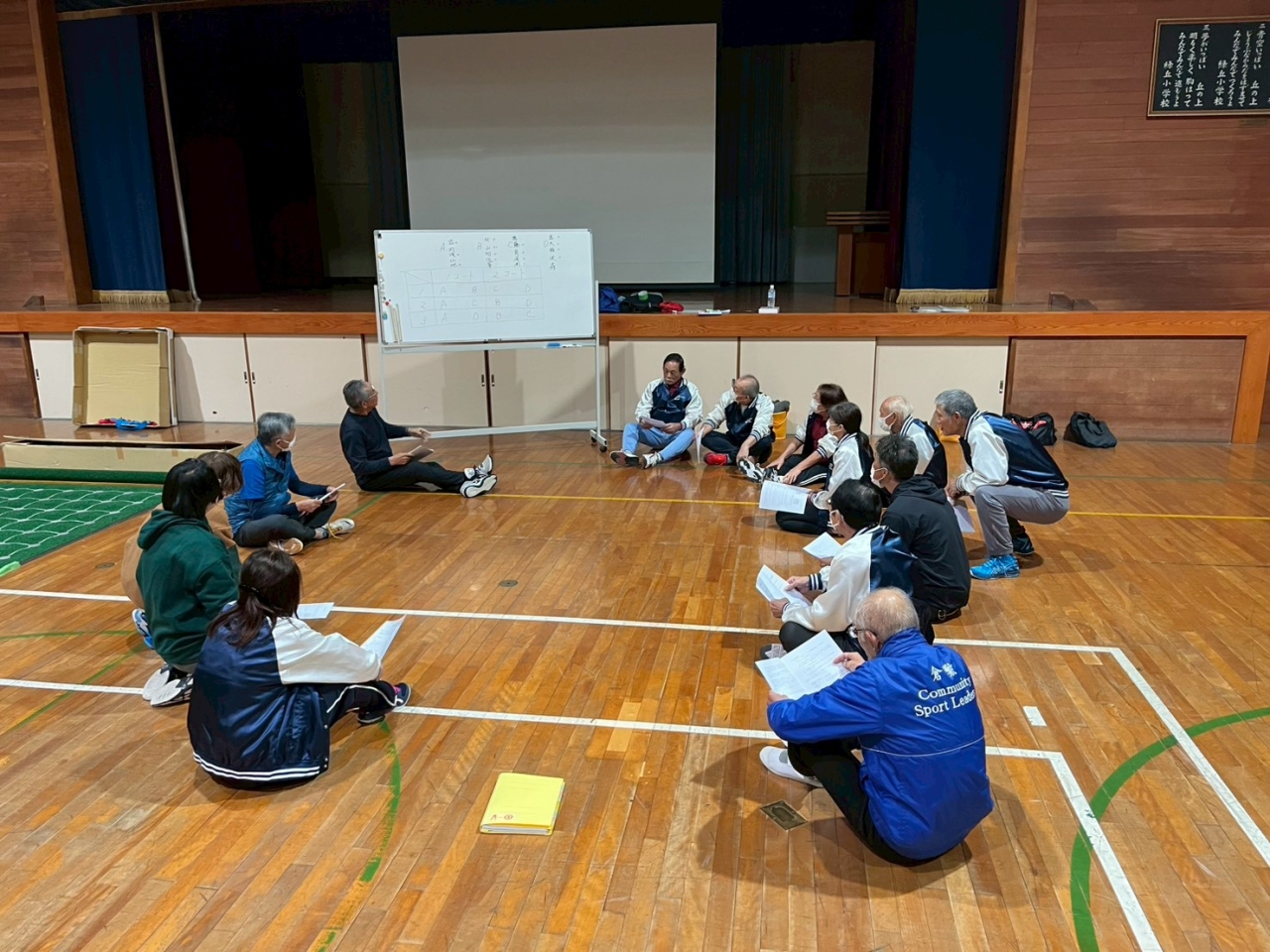 ルールの確認や質疑応答