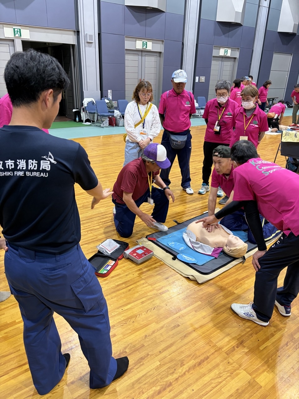 実技指導(AED)