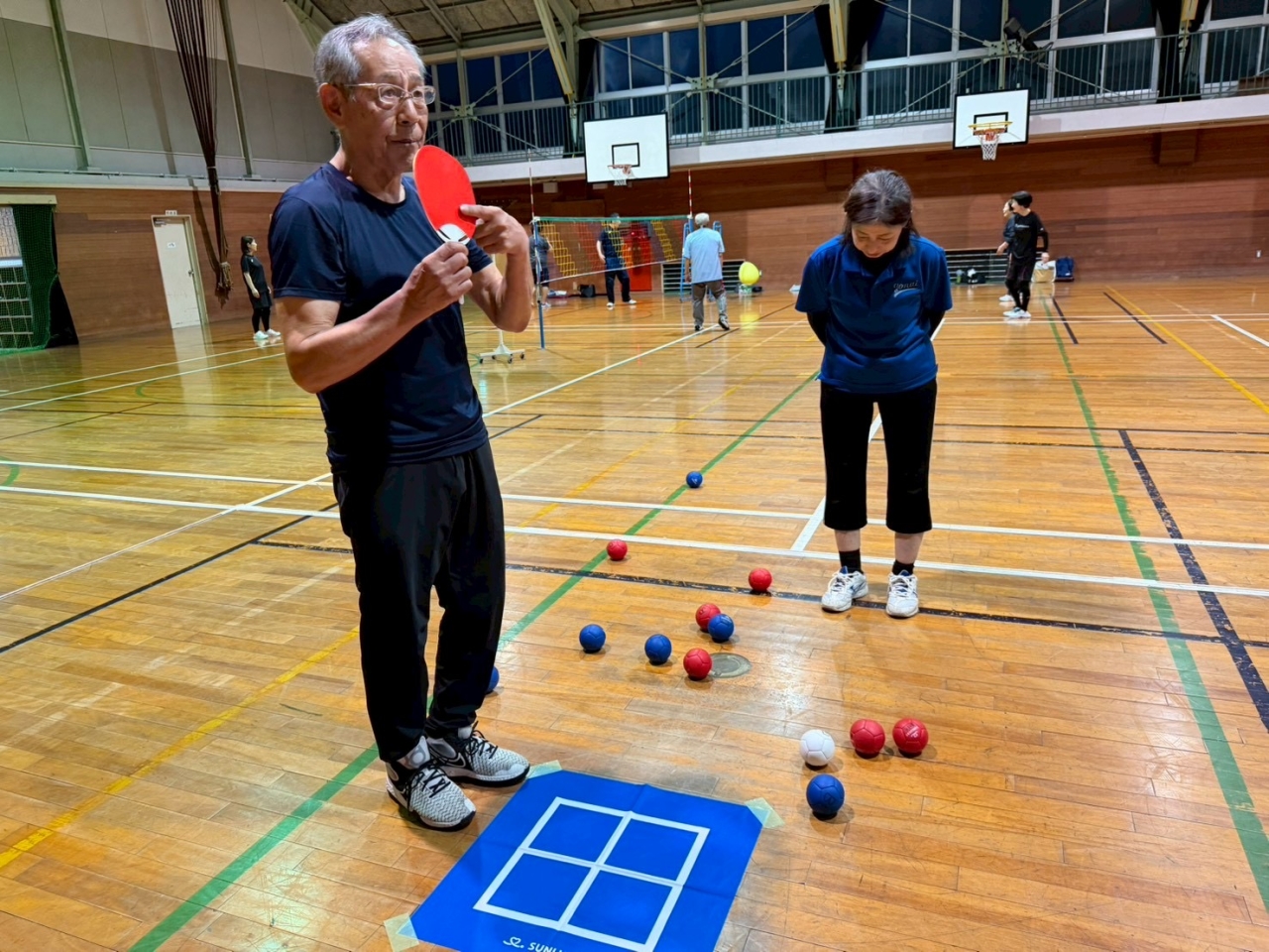 しっかりとジャッチメントをします