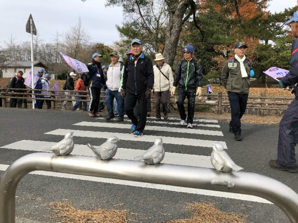 酒津公園で