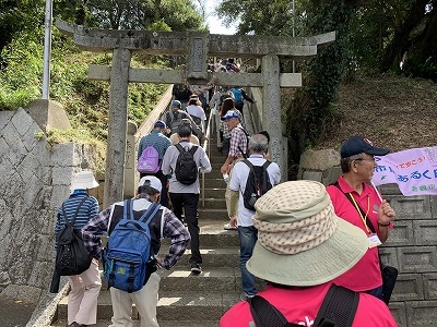 長尾神社に到着しました。