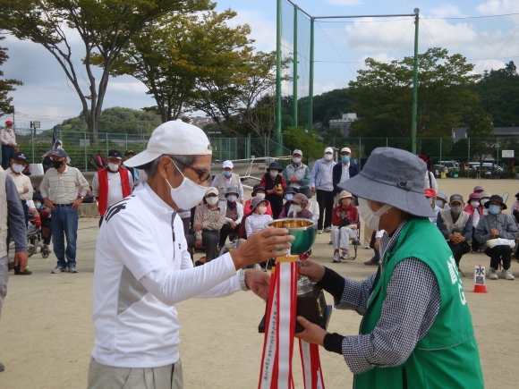 優勝者は女性です