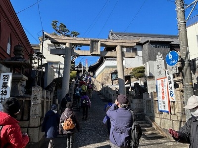 羽黒神社に初詣。
