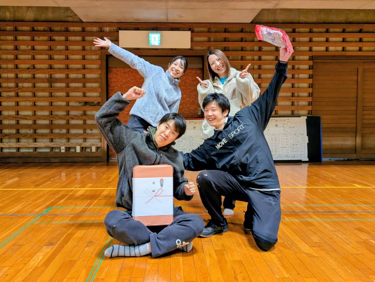 ミックスチーム優勝 イバンズA