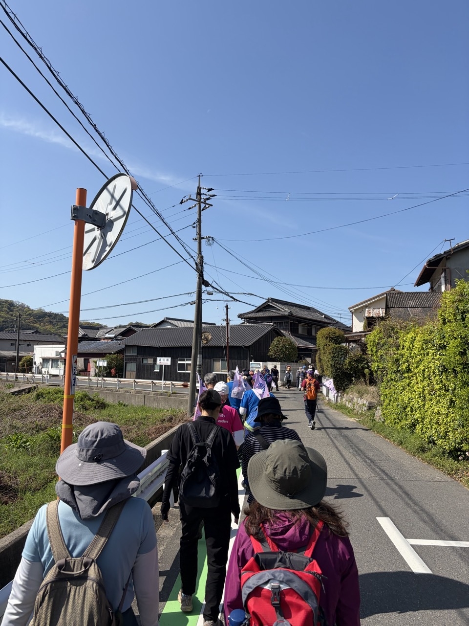 通仙園まであと少し、頑張りましょう