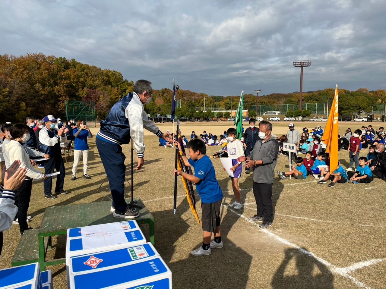 子どもたちも頑張りました