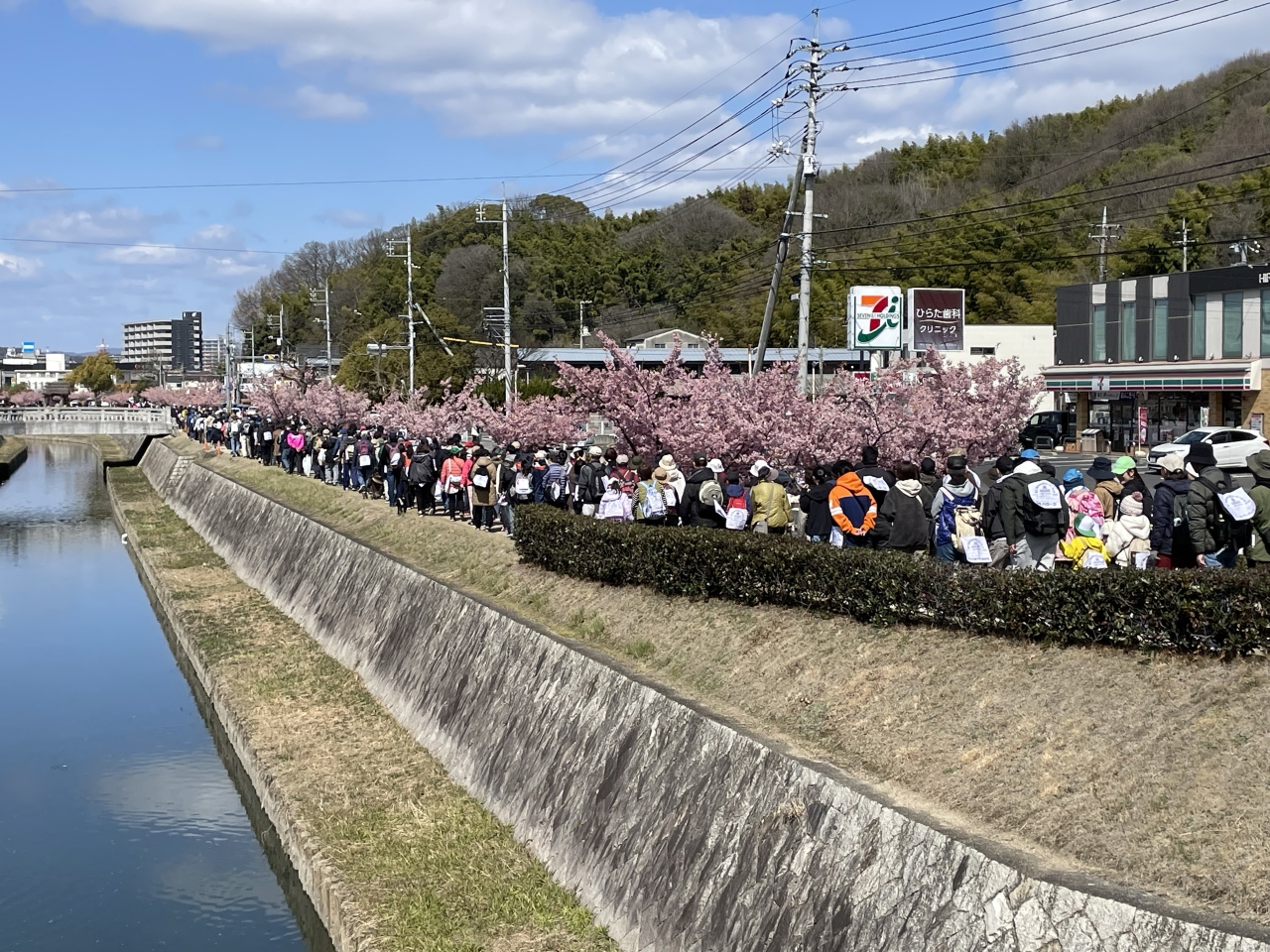 お気をつけてウォーキングを楽しんでください。