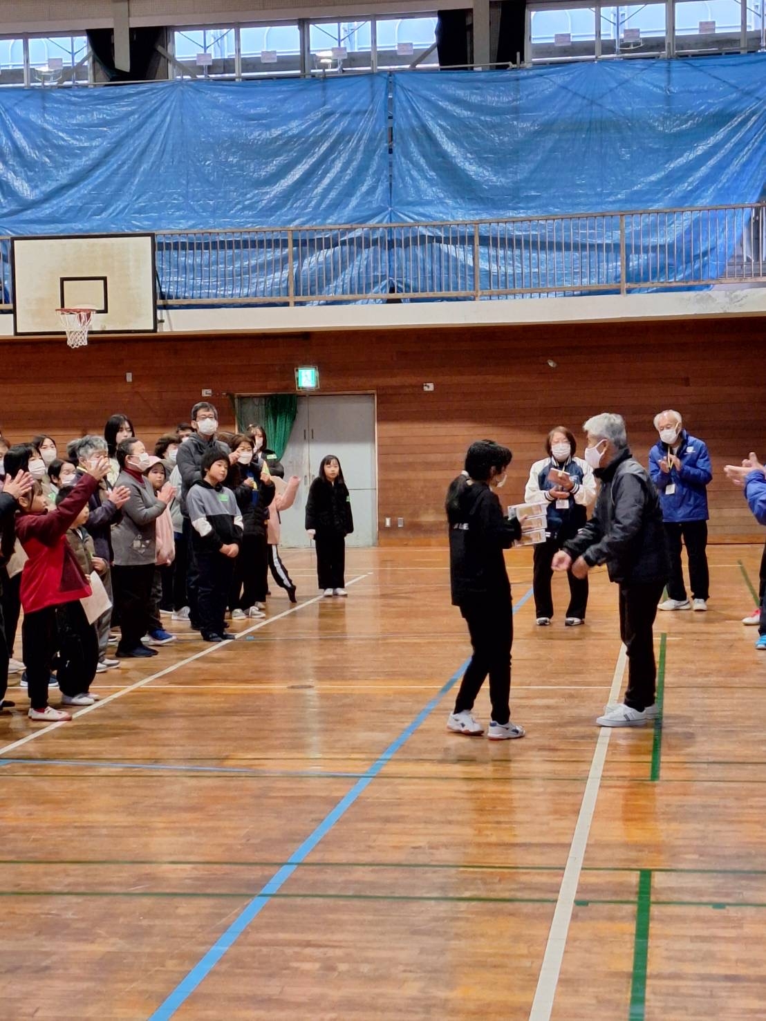 表彰式　おめでとうございます