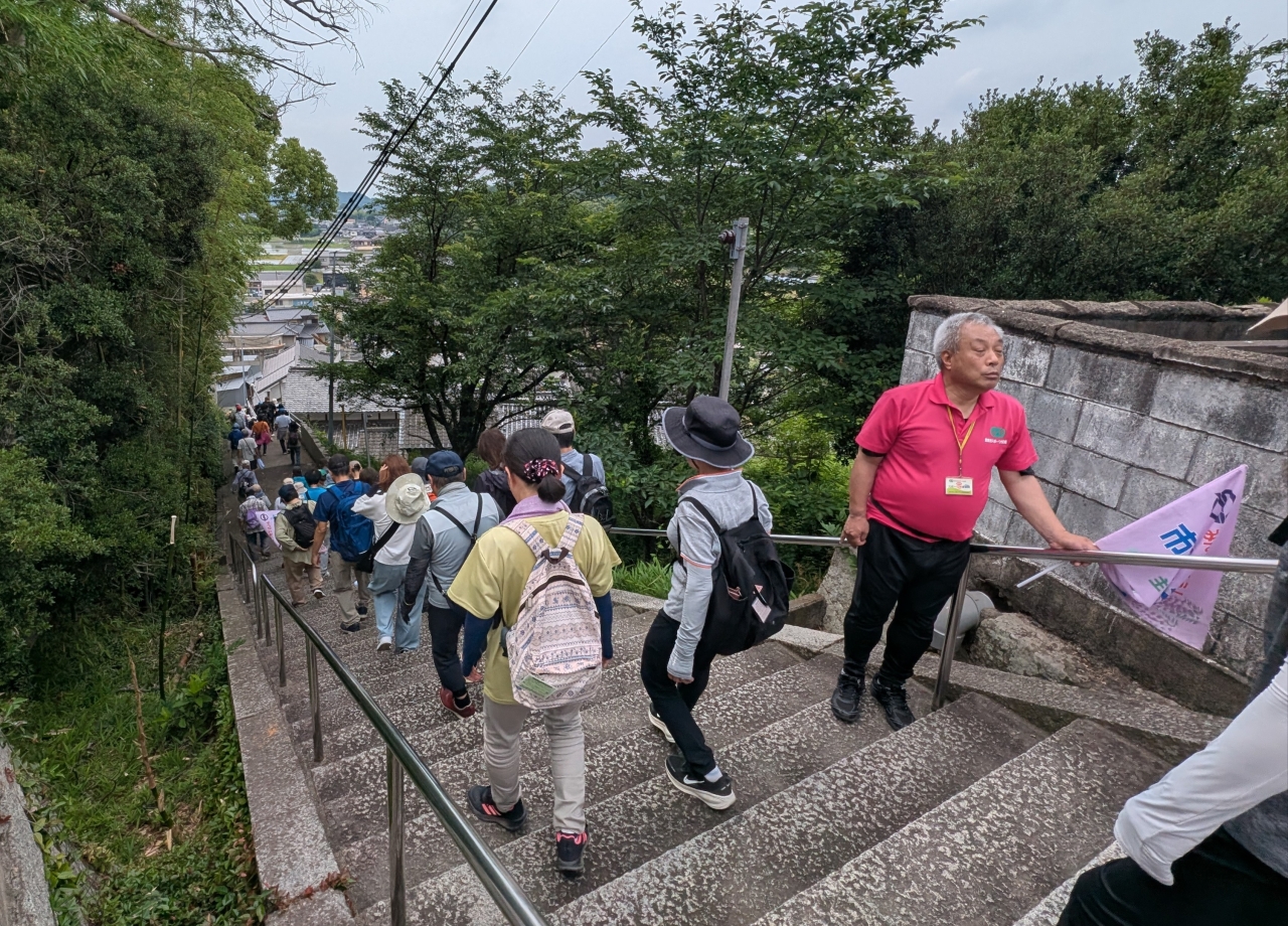道口八幡神社出発