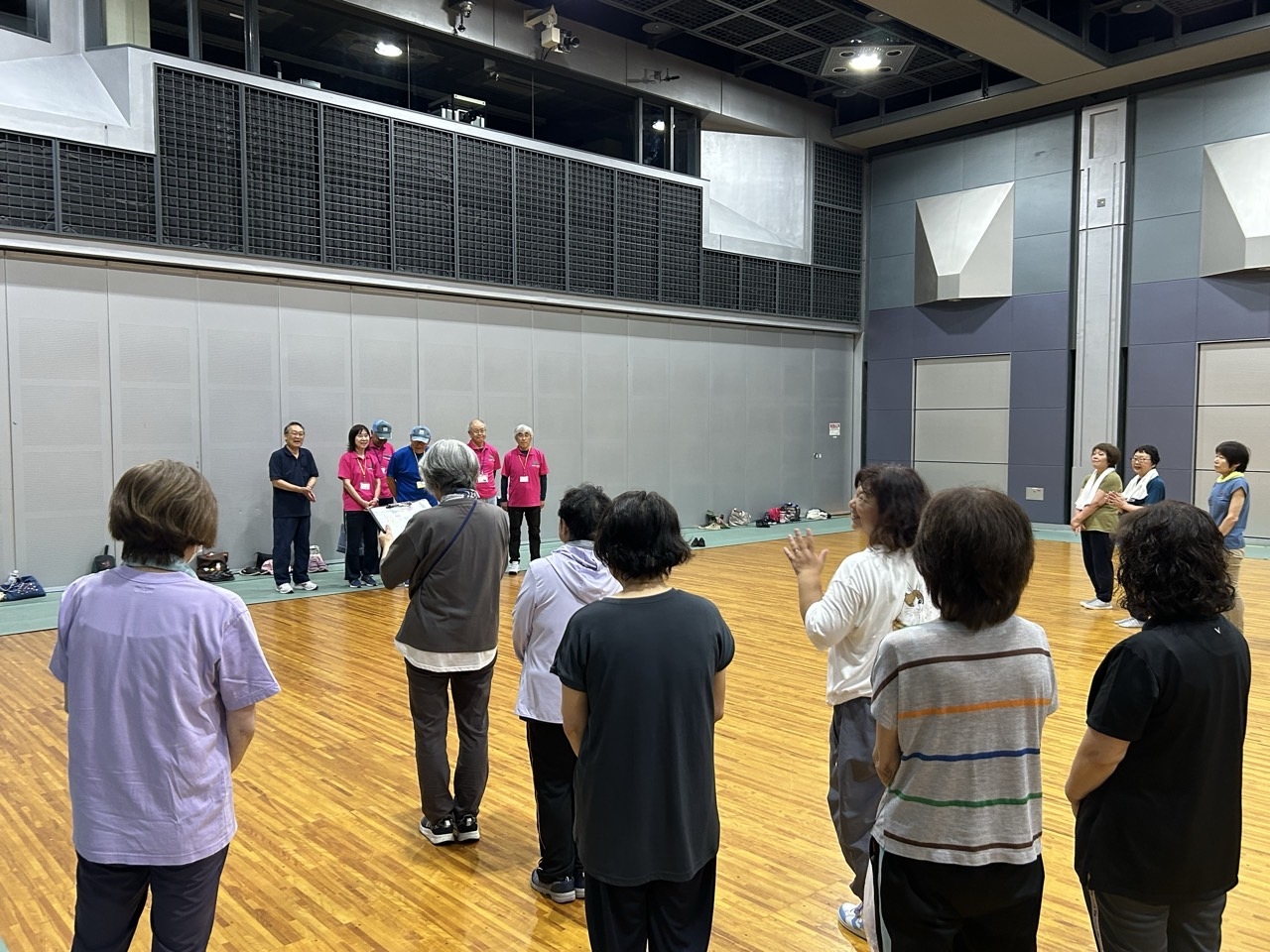 閉会の時、お礼の言葉をいただきました。