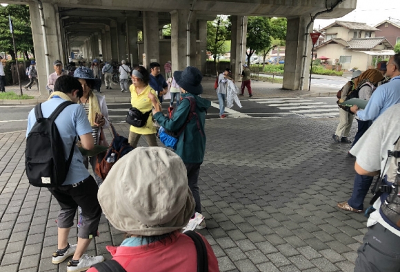 雨の中のゴールでした